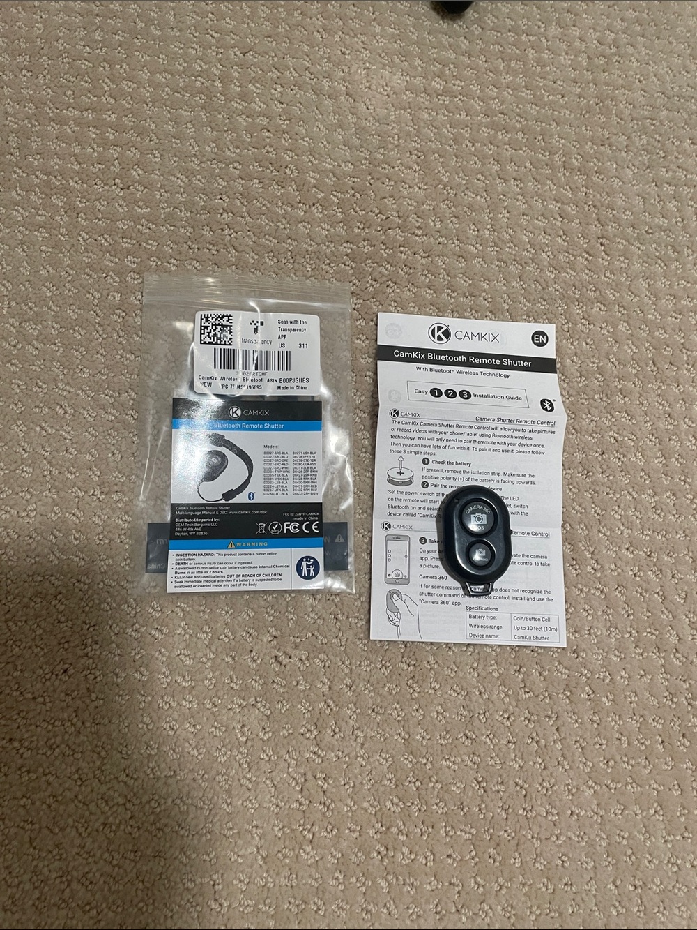 🖤5/$25 brand new remote shutter